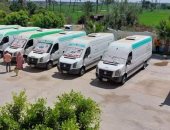 توقيع الكشف الطبى بالمجان على 955 مواطنا بقرية المشروع فى كفر البطيخ بدمياط