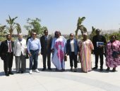 وزيرة الإسكان الكاميرونية وسفير الكاميرون بالقاهرة يزوران مشروع تطوير "مثلث ماسبيرو" 