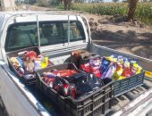 ضبط 4 أطنان قمح و3 مخازن لبيع البنزين بالسوق السوداء فى أبو قرقاص بالمنيا