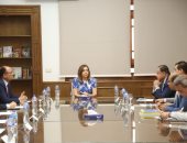 وزيرة الثقافة تستقبل رئيس جامعة حلوان لبحث سُبل التعاون فى تقديم الخدمة للطلاب
