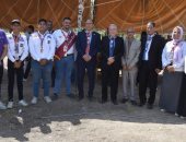 رئيس جامعة حلوان يفتتح المهرجان الكشفي 43 والإرشادي 30 لجوالة كليات الجامعة