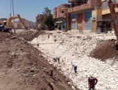 تبطين الترع وحملات نظافة وإزالة إشغالات بعدد من مدن محافظة كفر الشيخ