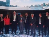 وزيرة الإسكان الكاميرونية ورئيس ديوان الخدمة المدنية الأردنى يزوران المتحف القومى للحضارة