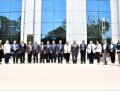 جامعة عين شمس تبحث مع وفد إندونيسى رفيع المستوى سبل التعاون المشترك