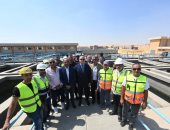 وزير الإسكان يتفقد محطة تنقية مياه الشرب بمدينة القاهرة الجديدة 