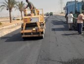 الإسكان: الانتهاء من تطوير طريق الحوفى بمدينة 6 أكتوبر