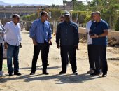 رئيس جامعة حلوان فى سلسلة من الجولات لمتابعة استعدادات أسبوع شباب الجامعات