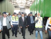 وزير النقل يتفقد خطوط إنتاج المترو وعربات البضائع والغلال بمصنع سيماف 