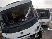 خروج 47 حالة من مصابى حادث أتوبيس "مطروح ـ إسكندرية" من المستشفى