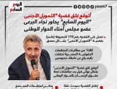 أتوقع غلق قضية التمويل الأجنبي.. "اليوم السابع" يحاور نجاد البرعى.. إنفوجراف