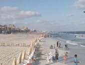 رفع الراية الحمراء على جميع شواطئ الإسكندرية وتحذيرات من ظاهرة المد