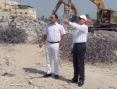 نائب محافظ القاهرة يتفقد أعمال توسعة شارع حسين كامل بمصر الجديدة