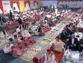 شاهد.. جولة الرئيس السيسى فى مدينة السلوم بمحافظة مطروح وسط احتفاء الأهالى