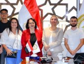 وزيرة البيئة تلتقى وفد جامعة كوت دازور الفرنسية.. صور 