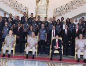 وزير الدفاع يكرم أبطال الجيش والفروسية والاتحاد المصرى للإعاقات الذهنية 