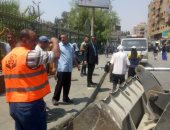حملات مكثفة بأحياء جنوب القاهرة لرفع الإشغالات.. صور