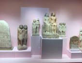 قطع أثرية للترابط الأسرى فى العصر الفرعونى بمتحف آثار الغردقة.. صور 