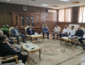 محافظ شمال سيناء يلتقى مجلس إدارة الغرفة التجارية الجديد.. صور