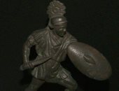 تعرف على تمثال المحارب الرومانى بمتحف آثار الغردقة 
