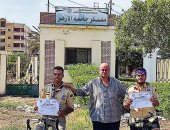 الهدف تحدى الأفكار الهدامة.. طلاب ينظمون ماراثون دراجات من القاهرة لجمصة