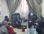 المفتي يستقبل وفدا إندونيسيا برئاسة رئيس جامعة علوم القرآن لبحث التعاون الإفتائي