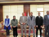 رئيس جامعة كفر الشيخ يستقبل وفد "حياة كريمة" بالمحافظة