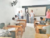 رئيس منطقة الإسكندرية الأزهرية يتفقد لجان امتحانات الدور الثانى بمعاهد غرب