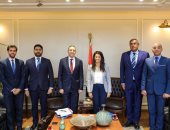 وزيرة التعاون الدولى تلتقى السفير الهندى بمصر لبحث تعزيز التعاون المشترك