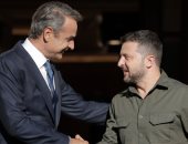 رئيس أوكرانيا يصل أثينا فى سرية تامة للمطالبة بتدريب طيارين على طائرات إف-16