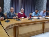 جامعة حلوان تستقبل ممثلى المبادرات الرئاسية لتنظيم أسبوع شباب الجامعات