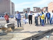 محافظ الغربية يتفقد مشروعات الرصف والتطوير فى طنطا