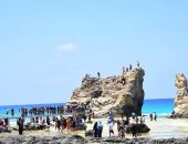 طقس معتدل بمطروح وأجواء رائعة على الشواطئ والحرارة تتراوح بين 22 و32 درجة 