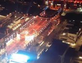 مدينة العلمين الجديدة تتزين لاستقبال مهرجان الدراما.. صور