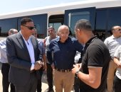 محافظ الدقهلية ورئيس هيئة الطرق يتفقدان مشروع امتداد المشاية الجديد.. صور