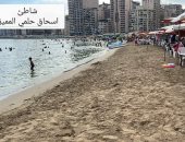 رفع الرايات الخضراء على شواطئ الإسكندرية 