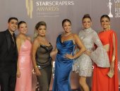 نجمات "أولاد حريم كريم" بفساتين جذابة على السجادة الذهبية فى مهرجان الدراما