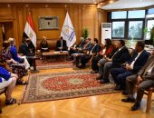 برامج دراسية وتبادل للطلاب.. جامعة حلوان تستقبل وفدا روسيا من جامعة الصداقة