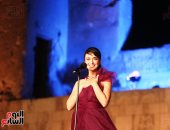 فايا يونان تفتتح حفل مهرجان القلعة بأغنية "يا قاتلى" وتعلق: اشتقت كتير لمصر