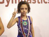 خالد وائل يتوج بالميدالية الذهبية فى كأس مصر للجمباز تحت 7 سنوات