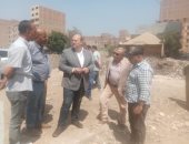 نائب محافظ الجيزة يتفقد الطرق المدرجة ضمن الخطة الاستثمارية 2023/2024 بكرداسة