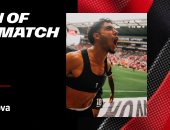 عمر مرموش أفضل لاعب في مباراة آينتراخت فرانكفورت ضد ماينز بالدوري الألماني