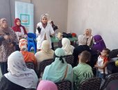 قوافل جامعة قناة السويس تجرى 724 كشفا طبيا وتقدم الأدوية بحى الأربعين