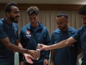 سباق طريف بين رباعي الأهلي فى "تحدي الميّه" بمعسكر النمسا .. صور وفيديو