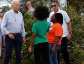 بايدن يتفقد آثار إعصار "إداليا" فى فلوريدا وحاكم الولاية يعتذر عن لقائه