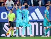 برشلونة يلاحق ريال مدريد على قمة الدورى الإسبانى بفوز صعب ضد أوساسونا.. فيديو