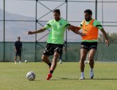 رمضان صبحى يتعافى من إصابة الضامة ويشارك فى تدريبات بيراميدز