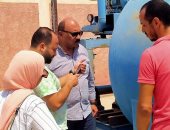 رئيس مياه القناة يتفقد عددًا من مواقع العمل بقطاع بورسعيد 