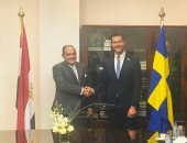 وزير التجارة يبحث مع نظيره السويدى سبل تعزيز التعاون المشترك فى الاستثمار