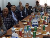 وزير قطاع الأعمال يتفقد أعمال بناء المصانع الجديدة بشركة دمياط للغزل والنسيج