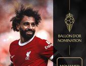 ليفربول يحتفل بترشيح محمد صلاح لجائزة الكرة الذهبية 2023